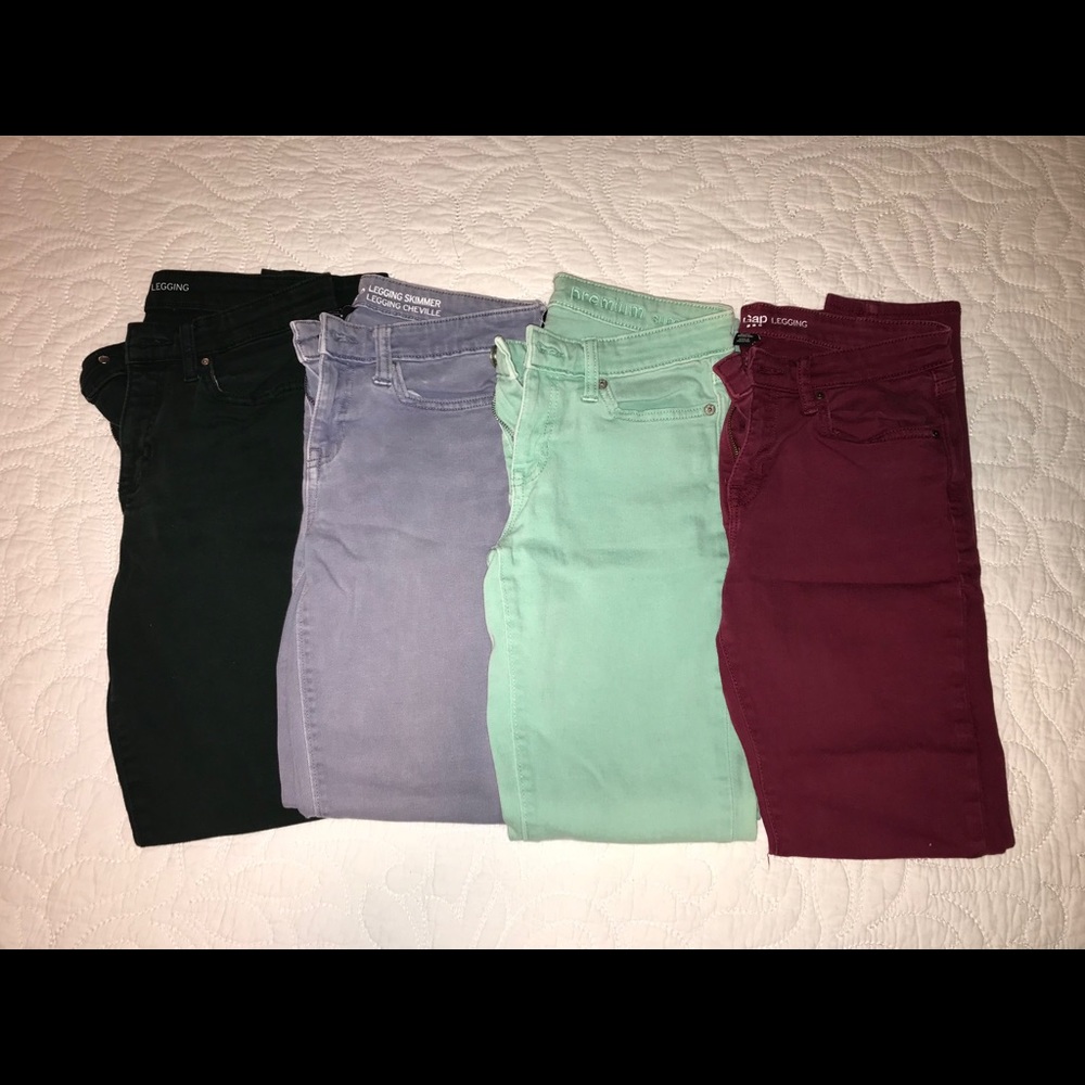 Gap jeans (4 pairs)